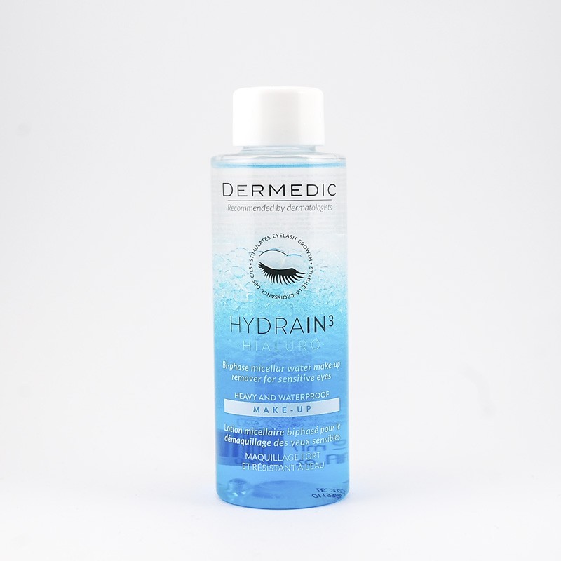 Dermedic Hydrain3Hialuro dwufazowy płyn micelarny do demakijażu 115 ml 