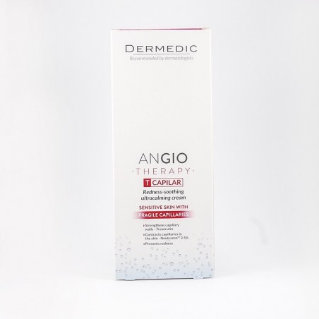  Dermedic Angio therapy t capilar krem ultra kojący łagodzący zaczerwienienia 40 g 