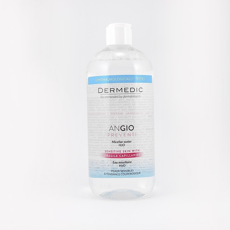 Dermedic Angio prewenti płyn miceralnu H2O, 500 ml 
