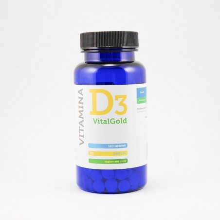  D3 VitalGold 120 tabletek 