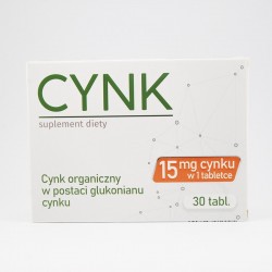 Cynk 30 tabletek