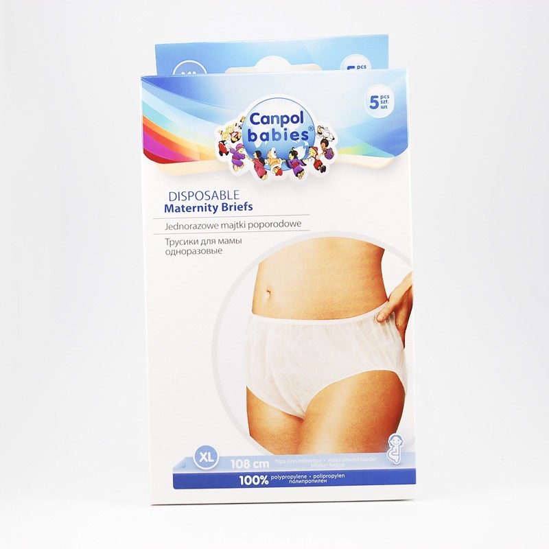 Canpol Majtki poporodowe L/XL 5 sztuk 