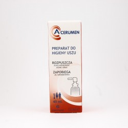 A-Cerumen preparat do higieny uszu spray 40 ml