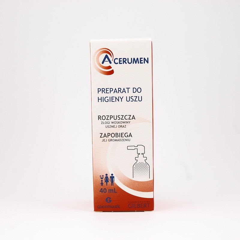 A-Cerumen preparat do higieny uszu spray 40 ml 
