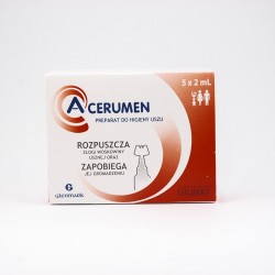 A-Cerumen preparat do higieny uszu 5 ampułek po 2 ml