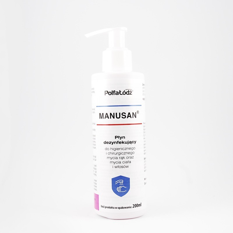 Manusan płyn dezynfekcyjny 4%, 200 ml 