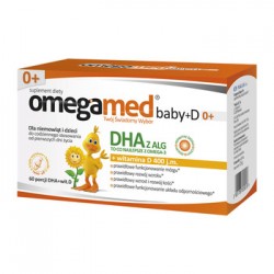 Omegamed Baby+D, 30 kapsułek twist-off