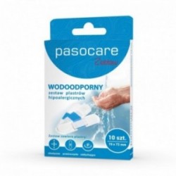 Plastry Pasocare wodoodporne zestaw 19 x 72 mm, 10 sztuk