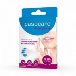 Pasocare Specialist Plus, plastry na opryszczkę, 14 mm, 10 sztuk