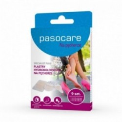 Plastry na pęcherze hydrokoloidowy Specjalist PLUS PASO 9 plastrów