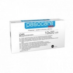 Plaster opatrunkowy jałowy PASO 10 cm x 20 cm, 1 sztuka