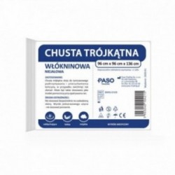 Chusta trójkątna włókninowa 96 cm x 96 cm x 136 cm PASO, 1 sztuka