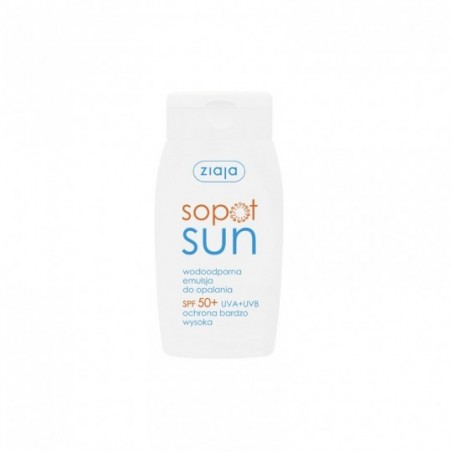  Ziaja Sopot Sun emulsja do opalania SPF 50+, 125 ml 