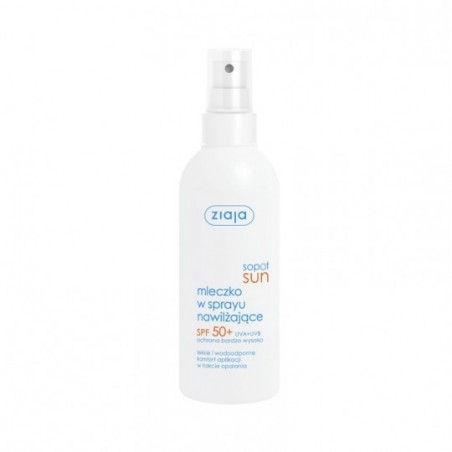  Ziaja Sopot Sun mleczko nawilżające SPF 50, spray 170 ml 