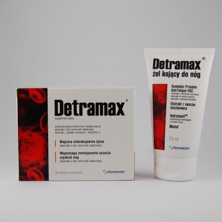 Detramax 60 tabletek + żel
