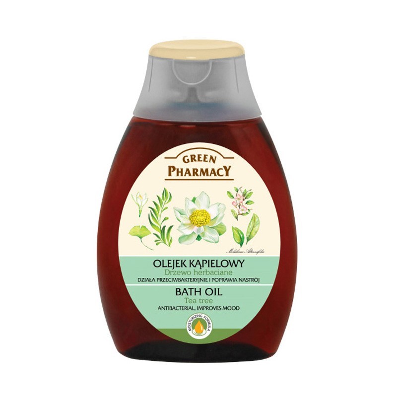 Green Pharmacy Olejek do kąpieli 2w1 drzewo herbaciane, 250 ml 