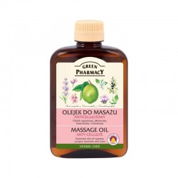Green Pharmacy Olejek do masażu antycellulitowy - cyprys, jałowiec, lawenda, limonka, 200 ml
