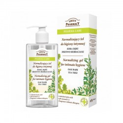 Green Pharmacy Pharma Care normalizujący żel do higieny intymnej kora dębu i drzewo herbaciane, 300 ml