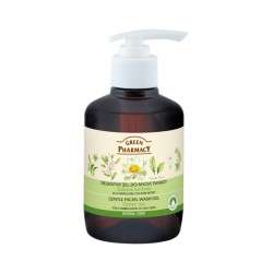 Green Pharmacy Żel do mycia twarzy dla skóry mieszanej i tłustej - zielona herbata, 270 ml