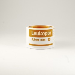 Leukoplast 2,5 cm x 5 m plaster przylepiec, 1 sztuka