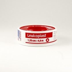 Leukoplast 1,25 cm x 4,6 m, plaster przylepiec, 1 sztuka