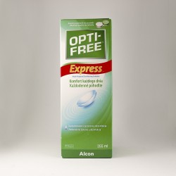 Opti-Free Express, wielofunkcyjny dezynfekcyjny płyn do soczewek, 355 ml