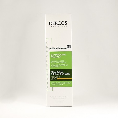 Vichy Dercos szampon przeciwłupieżowy łupież suchy, 200 ml