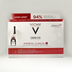 Vichy Aminexil Clinical 5 damski, 21 ampułek po 6 ml
