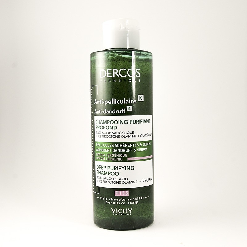 Vichy Dercos szampon przeciwłupieżowy pH 5,5, 250 ml 