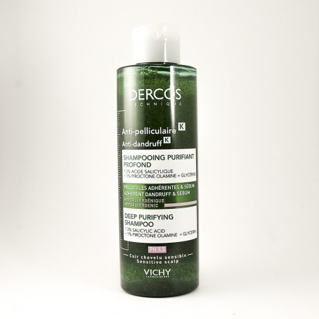  Vichy Dercos szampon przeciwłupieżowy pH 5,5, 250 ml 
