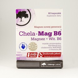 Olimp Chela -Mag B6, 60 kapsułek