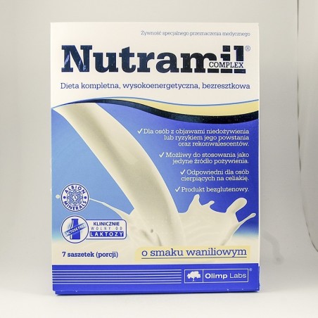  Olimp Nutramil complex wanilia, 7 saszetek 