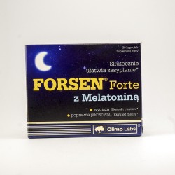 Olimp Forsen forte z melatoniną 30 kapsułek