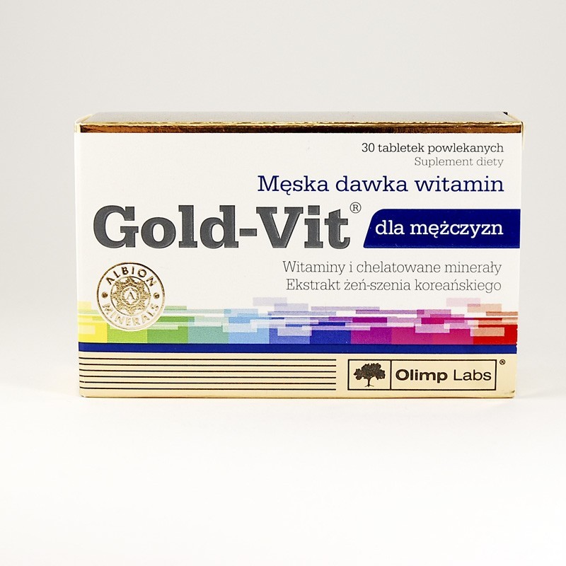 Olimp Gold-Vit Dla męzczyzn, 30 tabletek 