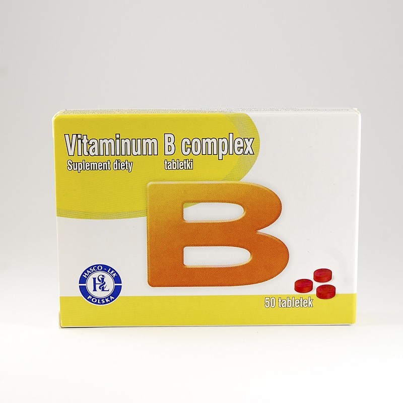 Vitaminum B Complex 50 Tabletek | Apteka Moderna