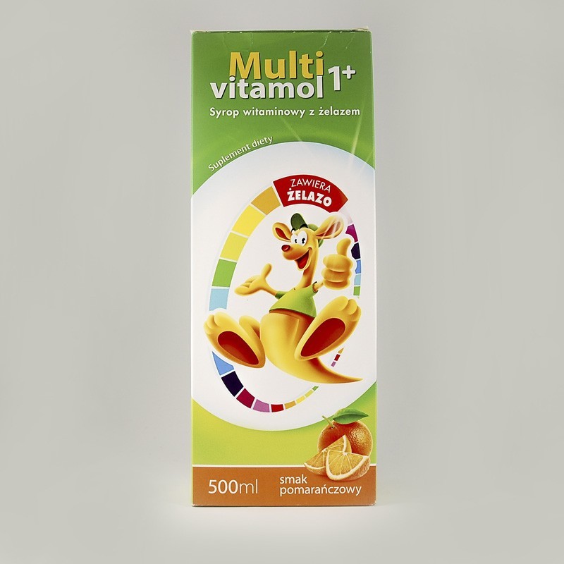 Multivitamol 1+ syrop dla dzieci 500 ml 