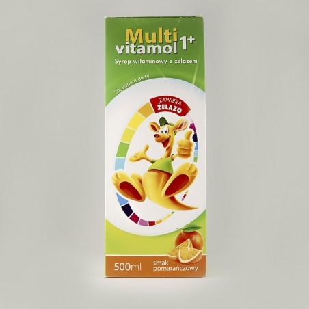  Multivitamol 1+ syrop dla dzieci 500 ml 