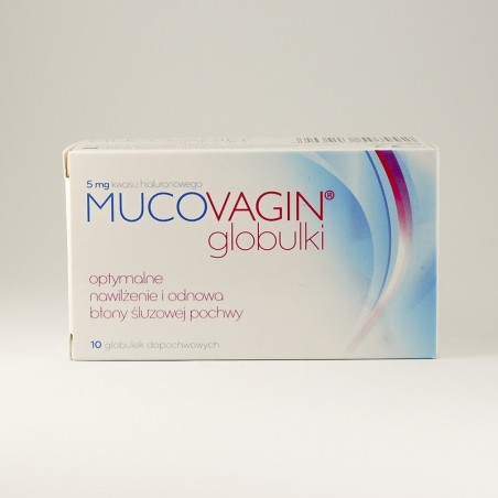  Mucovagin 10 globulek dopochwowych 