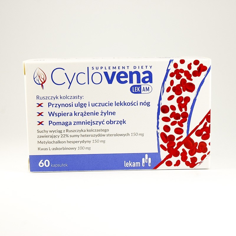 Cyclovena Lek-am 60 kapsułek 
