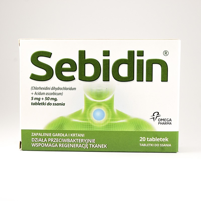 Sebidin 20 tabletek 