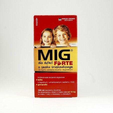 MIG dla dzieci forte 40 mg/ml, 100 ml