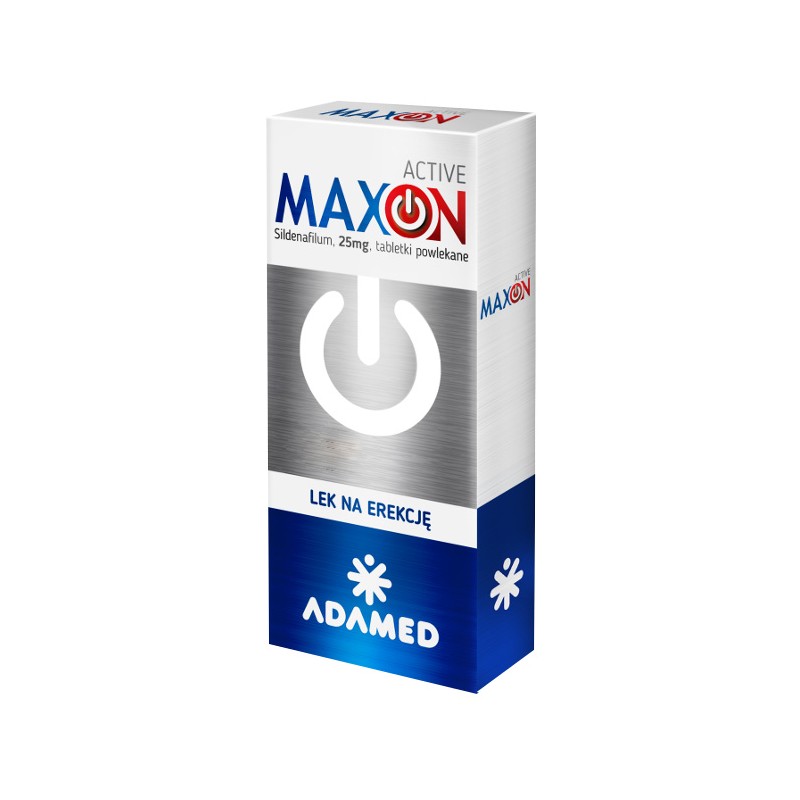 Maxon Active 25 mg, 8 tabletek KRÓTKA DATA: 2025.10.31 