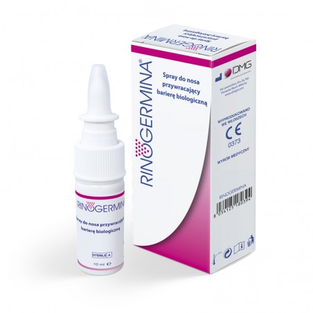 Rinogermina, spray do nosa przywracający barierę biologiczną, 10 ml