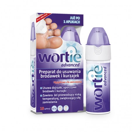  Wortie preparat do usuwania brodawek i kurzajek, 50 ml 