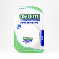 Sunstar GUM butlerweave nić dentystyczna woskowana płaska, 55 m