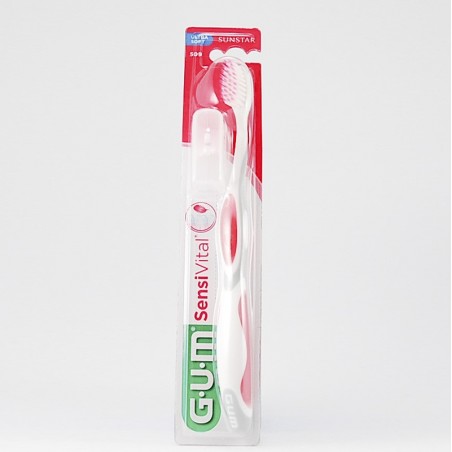 Sunstar GUM sensivital szczoteczka do wrażliwych dziąseł i zębów, 1 sztuka