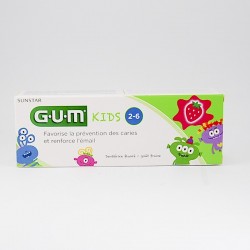 Sunstar GUM kids pasta do zębów dla dzieci 2-6lat, 50 ml