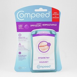 Compeed dyskretne plastry na opryszczkę, 15 sztuk