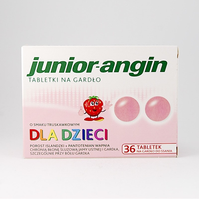 Junior-Angin 36 tabletek do ssania 