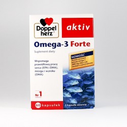 Doppelherz aktiv Omega - 3 Forte 60 kapsułek